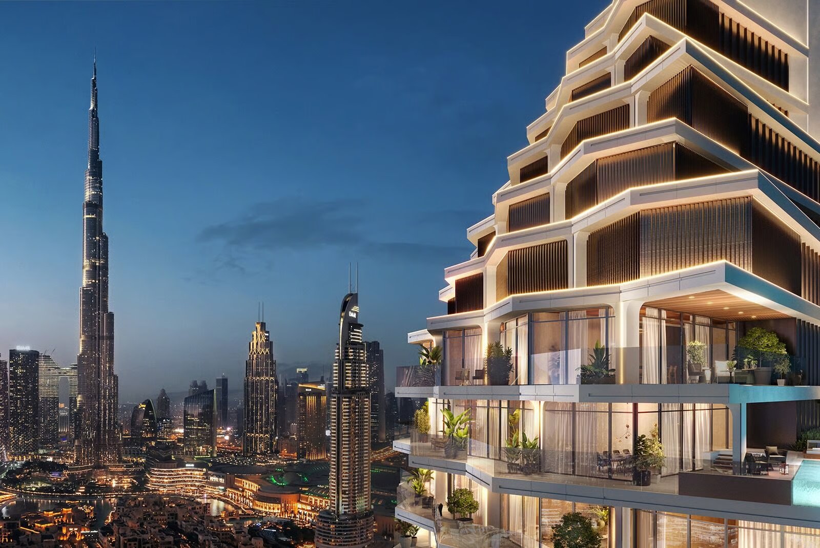 Spacious duplex apartment in Dubai